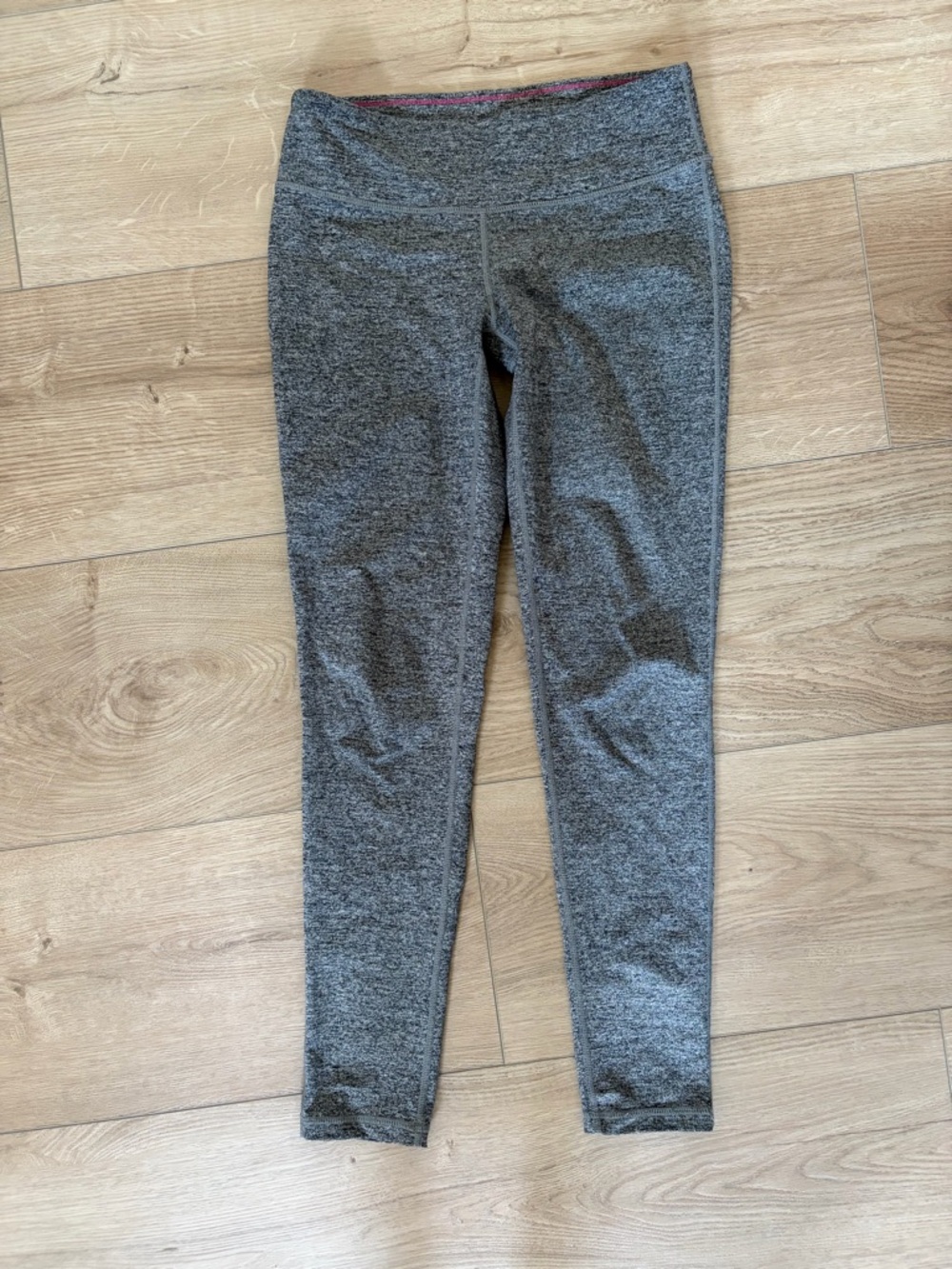 Women's Grey High-Waist Active Leggings